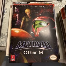 Metroid: Other M Strategy Guide game book by Prima Games w/ NO POSTER , VG
