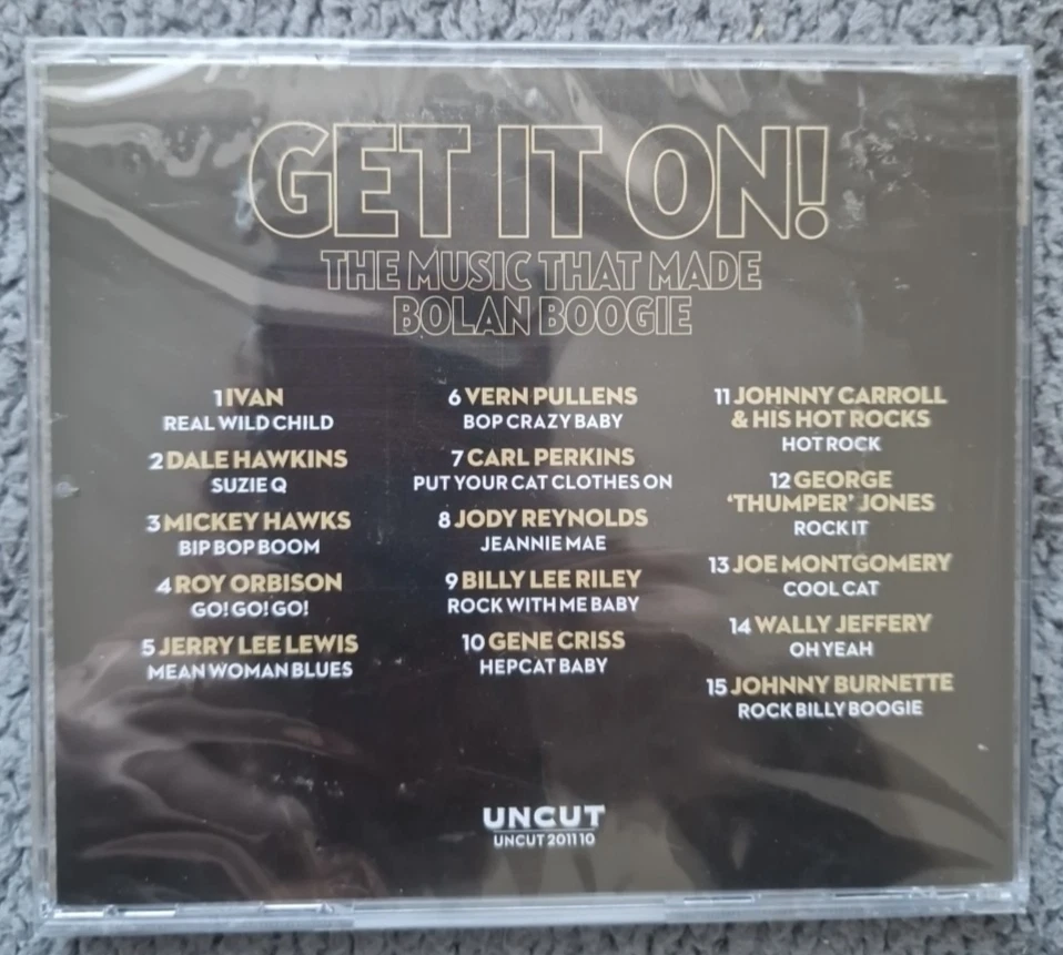 UNCUT - Get It On! **NEW & SEALED CD ALBUM** Roy Orbison/Jerry Lee Lewis - Image 2 of 2