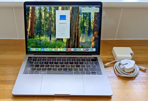 Apple MacBook Pro 13 A2159 8GB 128GB SSD i5 Quad Core 1.4GHz Sequoia 15 Grey R34