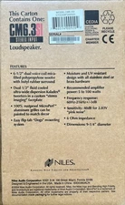 Niles Audio CM6.3SI In-Ceiling / In-Wall Mount Home Speaker & Subwoofer