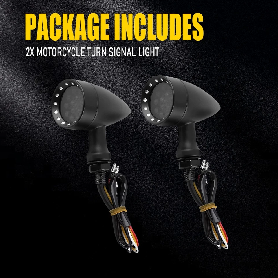 Luces de freno intermitentes LED intermitentes señal para 1200 moto Sportster 883 Foto 4 de 4