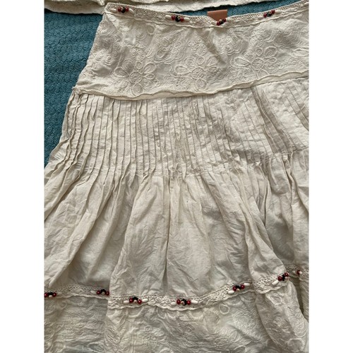 MAYORAL Girls Size 12 Beige Blouse Skirt Set  - Picture 11 of 14