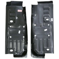 Floor Pan Full Length Pair Coupe/Fastback Mustang 1965-1970