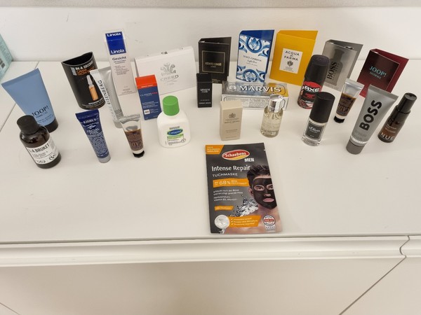 24-Tlg. Adventskalender-FüLlung Herren – Parfum & Pflege Marken-Mix NEU #5-image