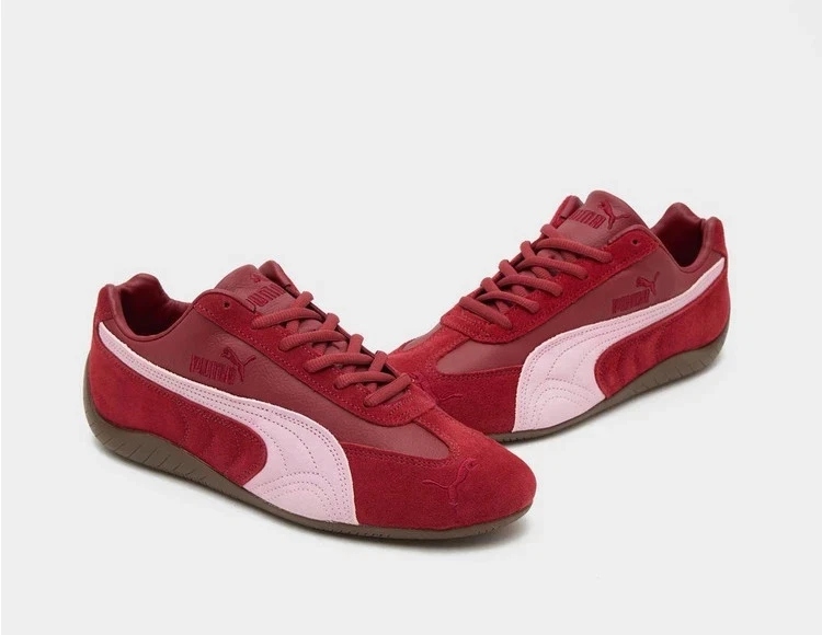 PUMA Speedcat En Rojo Intenso Y Cuero Rosa Todas Las Tallas Stock Limitado - Imagen 2 de 4