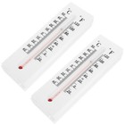  2 Pcs Outdoor Temperature Gauge House Key Hider for outside Hiders