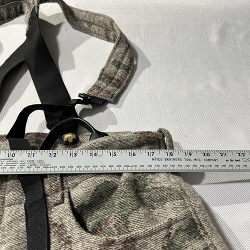 Weatherby Performance Outerwear Wool Blend Bib Pants And Coat Jacket Size Large - Picture 17 of 21