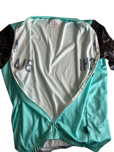 Bianchi Milano Damen XL Radtrikot Kurzarm Adlerkrone Made in Italy - Bild 6 von 11