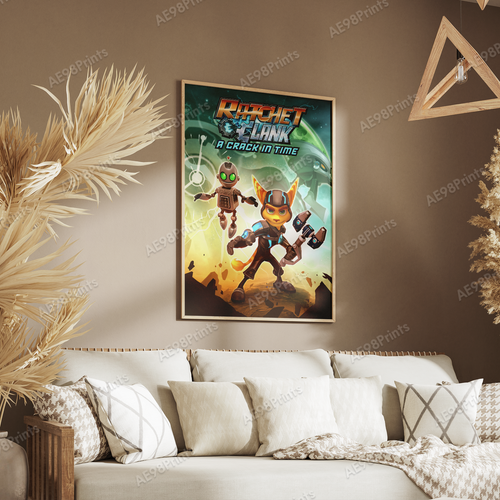 Ratchet and Clank Gaming Poster Art Print Wall Home Room Decor A2 A3 A4 A5 5x7 - Picture 77 of 181