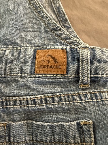 Jordache Child  girls Denim overall Cuffed shorts size 2T - Picture 8 of 14