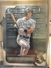2022 Bowman Chrome Colson Montgomery 1st Bowman Cn.BCP-71 🔥
