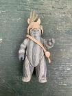 Vintage 1983 Kenner Star Wars ROTJ Figure Lot Teebo Ewok Helmet Horn Accessories