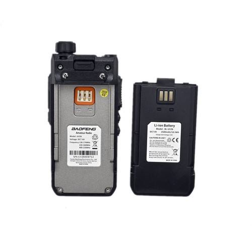 Baofeng BLUV26 Li-ion Battery High Capacity 2500mAh USB C for UV26 Walkie Talkie - Picture 11 of 11
