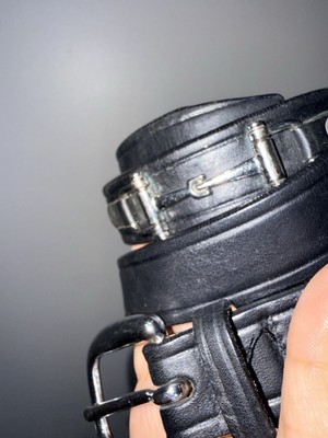 Equestrian Tory English Bridle Leather Bit Belt - Size 30  display picture 2