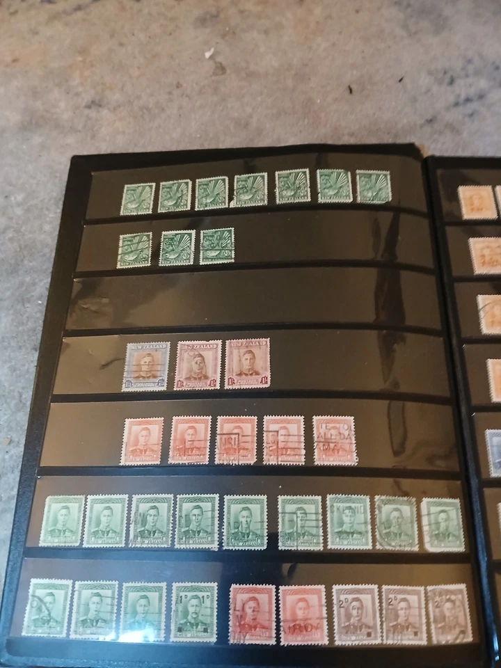 New Zealand Stamp collection. 1890s-2000s — 第 3/4 张图片