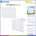 Canvas Sidewalls for 10x10 Canopy Set of 3 Waterproof UV Protection
