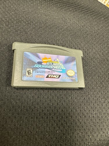 SpongeBob's Atlantis SquarePantis (Nintendo Game Boy Advance, 2007) Getestete Kart