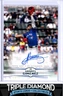 2025 Topps Stadium Club Andres Gimenez Autograph Auto Blue Jays T763