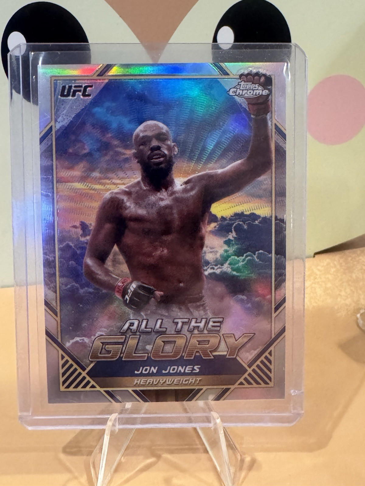 2024 Topps Chrome UFC Jon Jones ATG-4 All The Glory SP Case Hit
