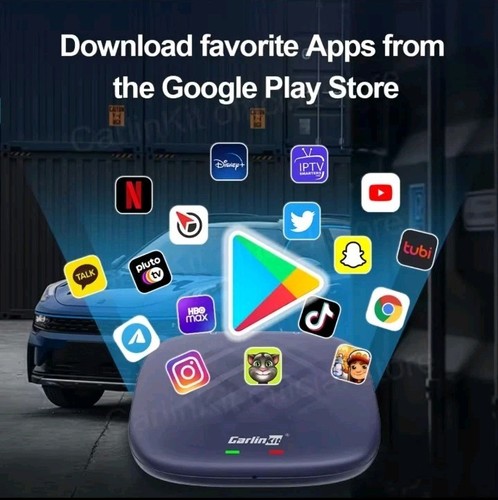 Android 13 CarlinKit Android Auto Wireless CarPlay Al TV Box QCM6125 8-Core - Bild 14 von 21