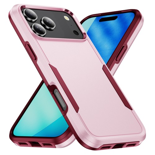 For iPhone 17 Pro Max/17 Air/17 Shockproof Rubber Case Hybrid PC Slim Back Cover - Picture 53 of 64