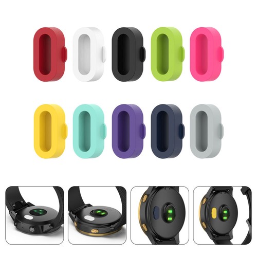 10 Pezzi Tappo Polvere Orologio Porta di Ricarica Cover Smartwatch Tappo di Ricarica - Foto 9 di 12