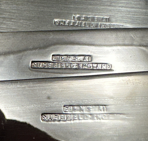 12-teiliges PERLMUTT FISCHGABELN & MESSER William Adams BOX SET - schön - Bild 7 von 12