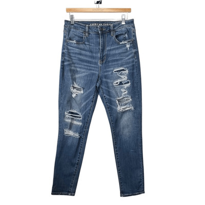 12 regular American Eagle Super Stretch Hi Rise Jegging Crop