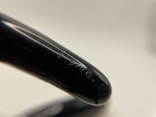Rare 1950's MINT MONTBLANC 242 G Celluloid Fountain Pen- 14k F Nib-Restored - Picture 16 of 22
