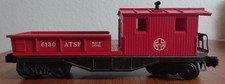 Vintage Lionel O Gauge ATSF Santa Fe Work Caboose #6130