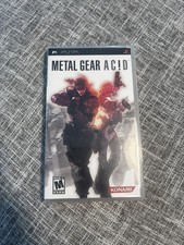 Metal Gear Acid Ac!d 2005 Sony PSP No Manual; Tested Working