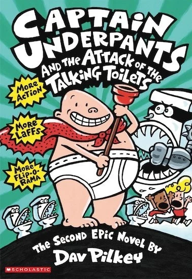 Captain Underpants 10 Book Collection Set Books 1-10 Dav Pilkey - NEW (Free P+P) - Image 3 of 4