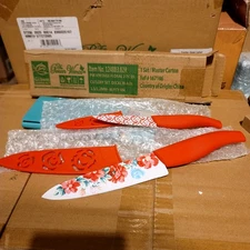 Pioneer Woman Vintage Floral 2pc Knife Set