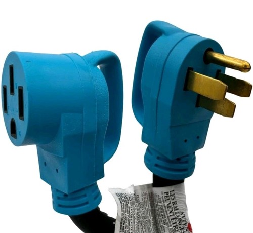 30 Fuß 50-Amp RV/EV Verlängerungskabel für 14-50P bis 14-50R 30 Fuß - Bild 3 von 3