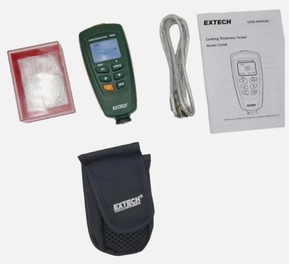 Probador de espesor de recubrimiento EXTECH FLIR CG204 NUEVO EN CAJA excelente precisión - NUEVO EN CAJA Foto 3 de 3