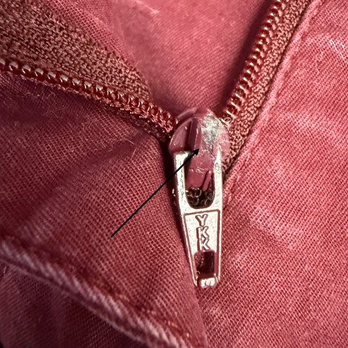 Talbots 22W The Perfect Chino Maroon Straight Leg 46 x 29 High Rise - Picture 5 of 15