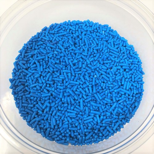 Sprinkles Blue Jimmies Bakery Topping 8 ounces colored sprinkles