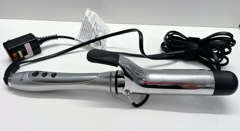 Hierro de Curado Profesional BioSilk 1.5 X 5" Barril Modelo GF8133 Limpio y Probado Foto 2 de 4