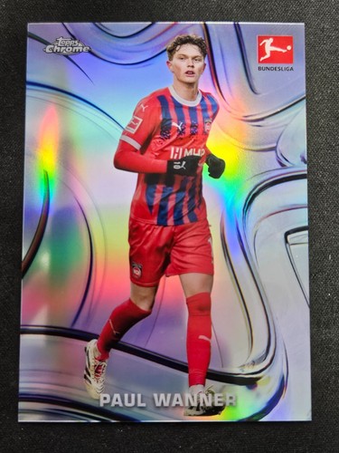 Paul Wanner HM-18 Heidenheim Hobby Masters Topps Chrome Bundesliga 24/25