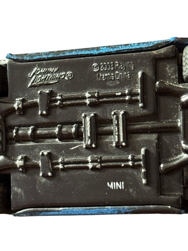 RARE KEYCHAIN BLUE WHITE TOP MINI COOPER CUSTOM Ltd PLZ READ - Bild 4 von 4