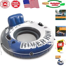 Weather-Resistant Inflatable Floating Lounge with Durable Features for Adults