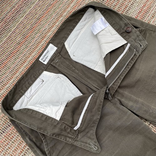 Universal Works Aston Pant Men's W30 L31 Olive Chino Trousers Cotton Twill - Picture 12 of 18
