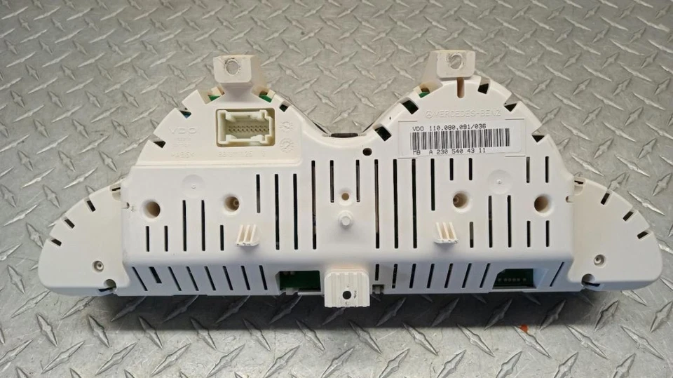 03-04 MERCEDES R230 SL500 MPH VELOCÍMETRO CUADRO DE INSTRUMENTOS MONTAJE Foto 4 de 4