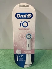 Oral-B iO Gentle Care Toothbrush Replacements Brush Heads Refills White - 2ct