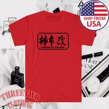 Kakimoto Racing Men's Red Size S to 5XL