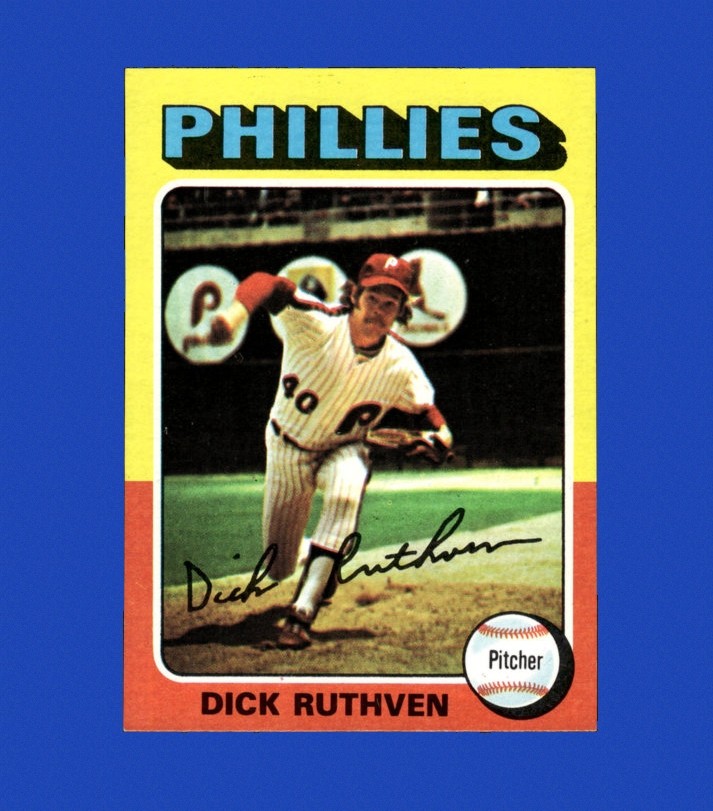 1975 Topps Mini Set-Break #267 Dick Ruthven NM-MT OR BETTER *GMCARDS*