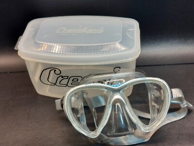 Cressi Big Eyes Evolution Crystal Adult Scuba Mask DS340062