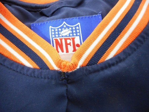 NFL Denver Broncos Reebok Men's Sz XL Pullover Jacket Pockets Windbreaker Navy - Picture 5 of 10