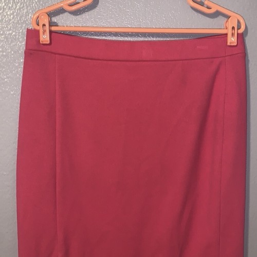 Elle Pink front slit office formal midi pencil skirt - Bild 2 von 6