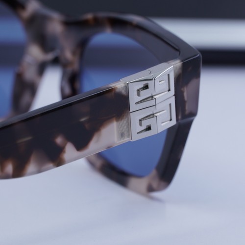 Givenchy GV40072I 55V Sonnenbrille farbig Havanna/blau 54-21-135 neu authentisch - Bild 5 von 6